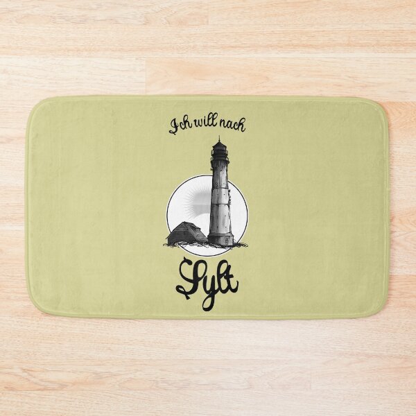 Item preview, Sylt Lighthouse - I want to go to Sylt Urban Sketch Motif North Sea Sylt designed and sold by emm-j.