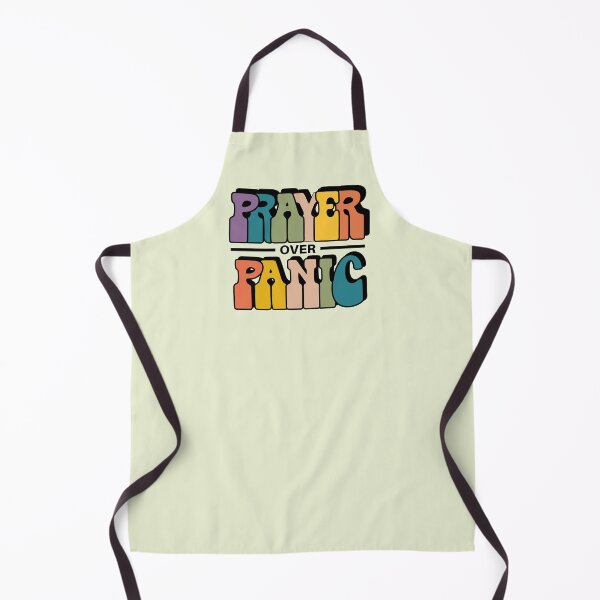 Aperçu de l'œuvre Prayer Over Panic Retro Groovy Faith créée et vendue par Lillyamstronger.