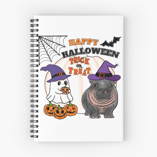 Item preview, Halloween with a pygmy hippo designed and sold by manisall.