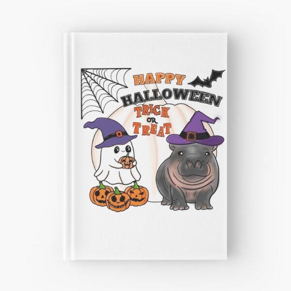 Item preview, Halloween with a pygmy hippo designed and sold by manisall.