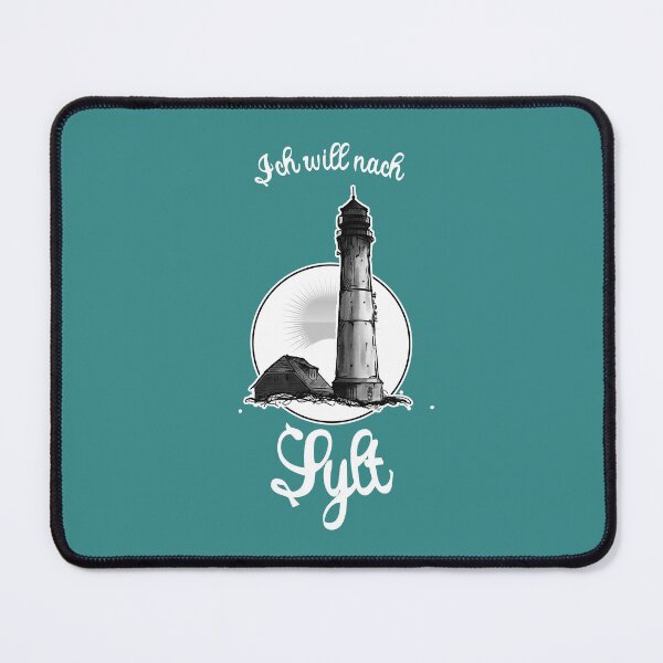 Item preview, Sylt Lighthouse - I want to go to Sylt Urban Sketch Motif North Sea Sylt designed and sold by emm-j.