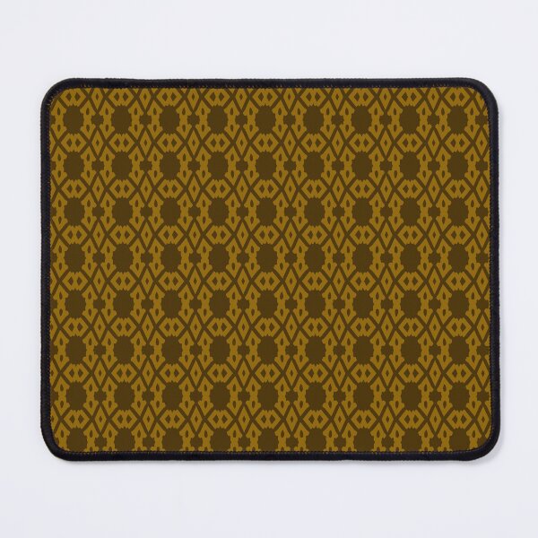 Item preview, Arabesque Islamic Art Geometric Pattern Khahi Brown designed and sold by taiche.
