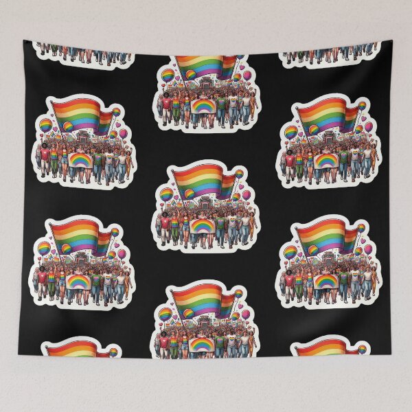 Item preview, Pride Parade designed and sold by PinUpPizzazz.