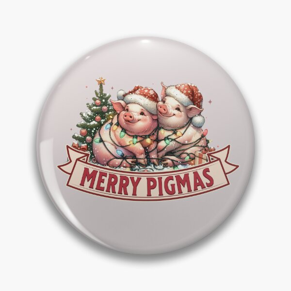 Item preview, Merry pigmas Christmas  Happy pig Year , Funny Christmas pig, pig lover gift, pig mom  designed and sold by InspireGlow.