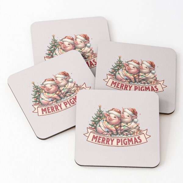 Item preview, Merry pigmas Christmas  Happy pig Year , Funny Christmas pig, pig lover gift, pig mom  designed and sold by InspireGlow.