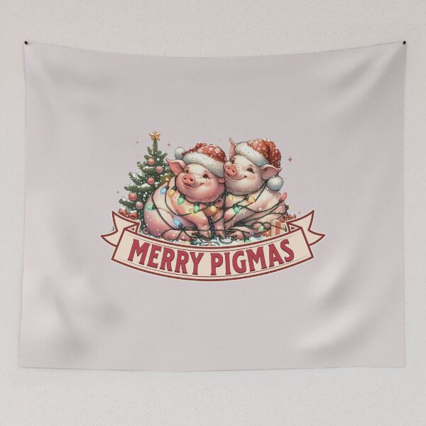 Item preview, Merry pigmas Christmas  Happy pig Year , Funny Christmas pig, pig lover gift, pig mom  designed and sold by InspireGlow.