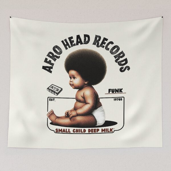 Item preview, Afro Head Records 70s designed and sold by Palati-Watt.