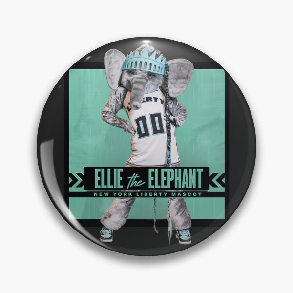Item preview, Ellie the Elephant WNBA Mascot designed and sold by ArtInventor.