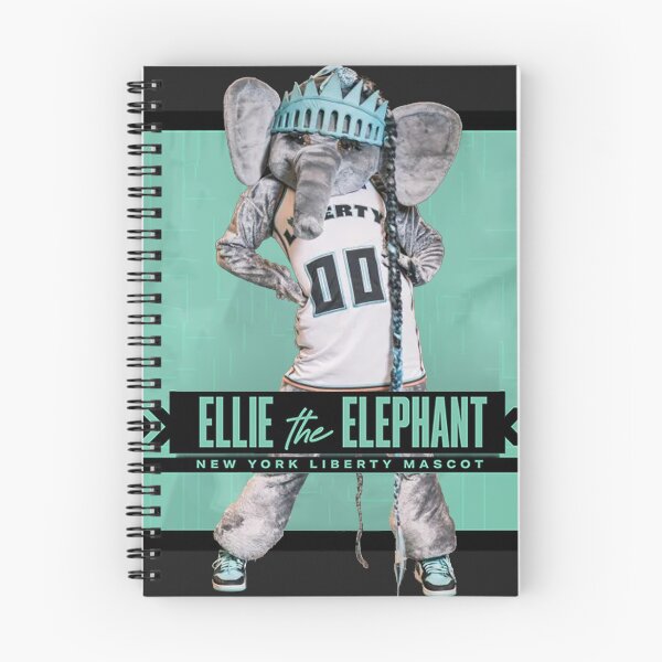 Artikelvorschau, Ellie, das Elefanten-WNBA-Maskottchen entworfen und verkauft von ArtInventor.