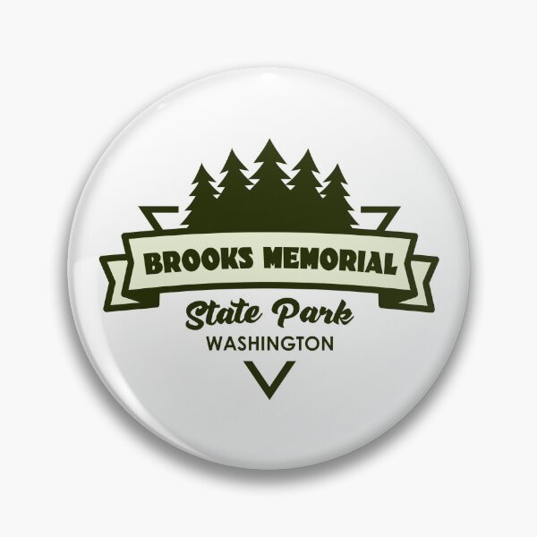 Item preview, Brooks Memorial State Park Washington Trees And Ribbon designed and sold by bivenart.