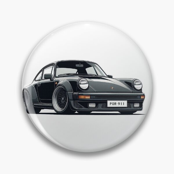 Item preview, RWB JDM German Sports Car in Black designed and sold by CanvasCafe.