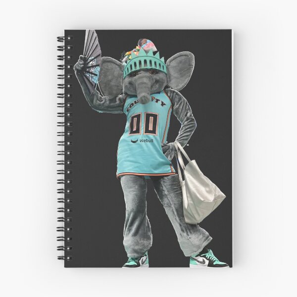 Artikelvorschau, Ellie, das Elefanten-WNBA-Maskottchen entworfen und verkauft von ArtInventor.