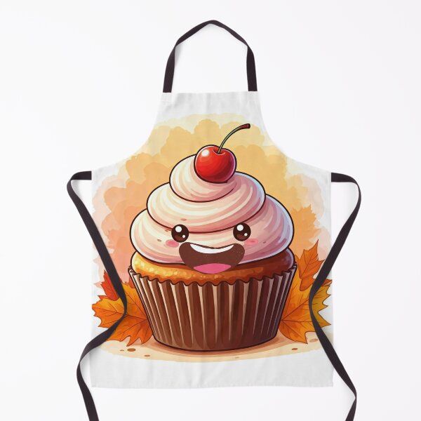 Item preview, Cute Pumpkin Cupcake Pie Fall Vibes Design SolaAndSoli designed and sold by SolaAndSoli.