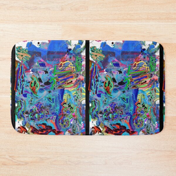 Item preview, Night Visions Abstract Hand drawn Graffiti Mixed Media designed and sold by JashJhaveri.
