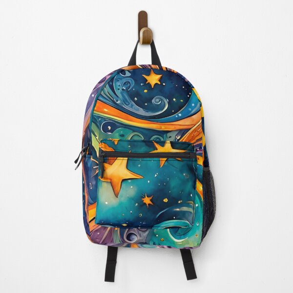 Item preview, Swirly galaxies, multicolored stars and planets - 6 designed and sold by artedamensagem.