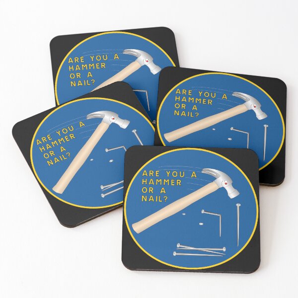 Item preview, Are you a hammer or a nail? designed and sold by ALF2023.