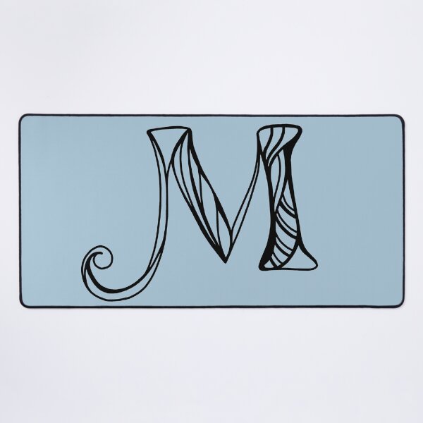 Item preview, M alphabet personalized sticker designed and sold by Jaleelah.