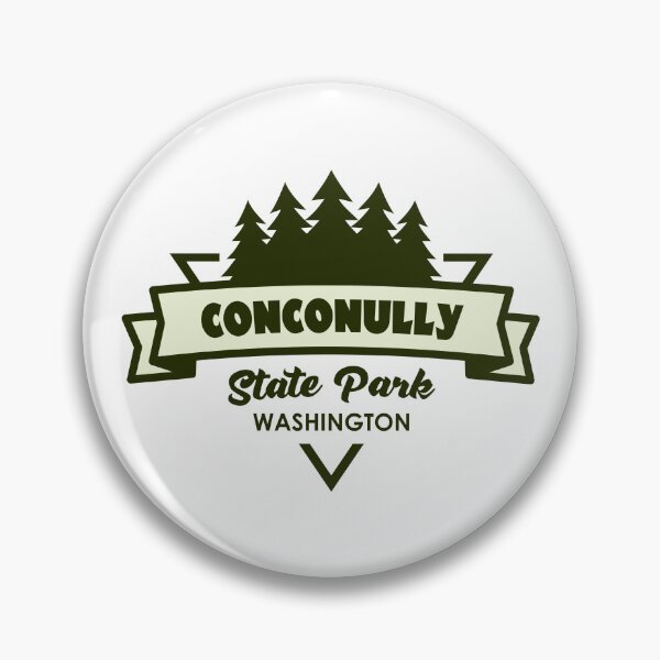 Item preview, Conconully State Park Washington Trees And Ribbon designed and sold by bivenart.