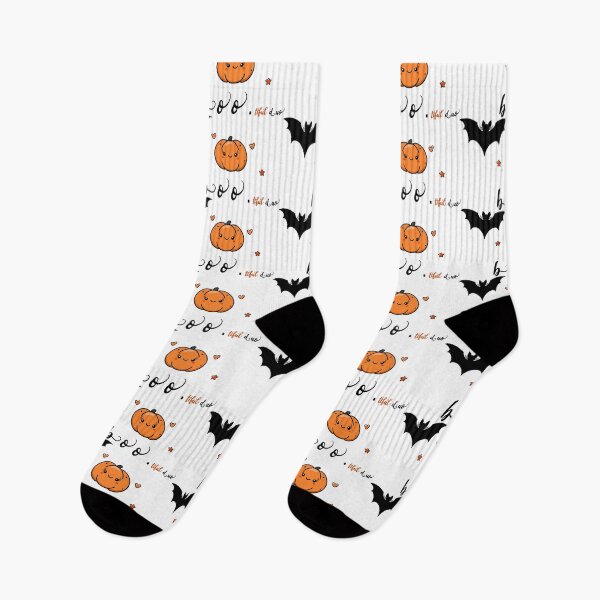 Item preview, Pattern of Boo-tiful Duo: The Pumpkin and the Bat, Unique designed and sold by villacreativa.