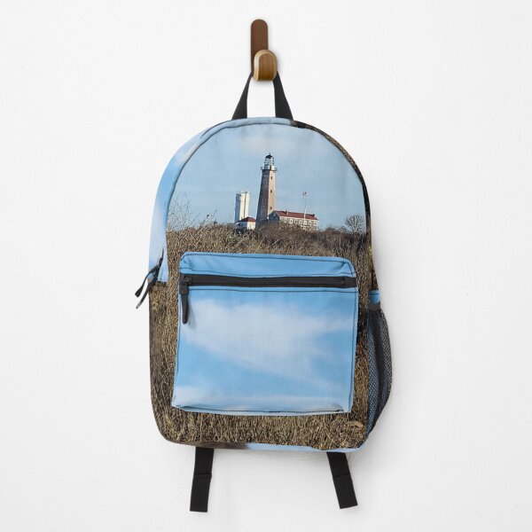 Item preview, Montauk Lighthouse Against a Blue Sky designed and sold by asher-rose-fox.