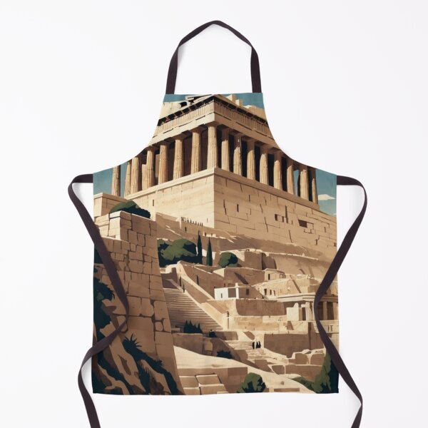 Item preview, 145 Acropolis of Athens Poster Design designed and sold by Alexis Art Collection.