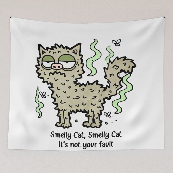 Item preview, Smelly cat designed and sold by Toxic-vibes.