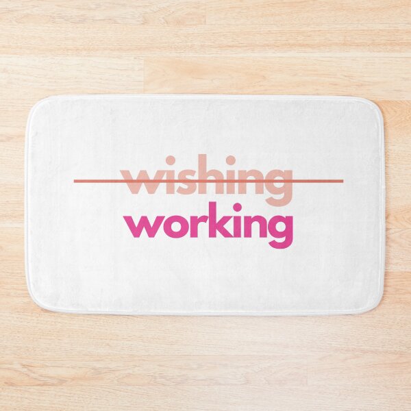 Item preview, Wishing Working Inspirational Design SolaAndSoli designed and sold by SolaAndSoli.
