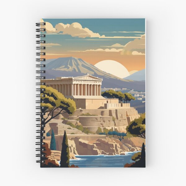 Item preview, 148 Acropolis of Athens Poster Design designed and sold by Alexis Art Collection.