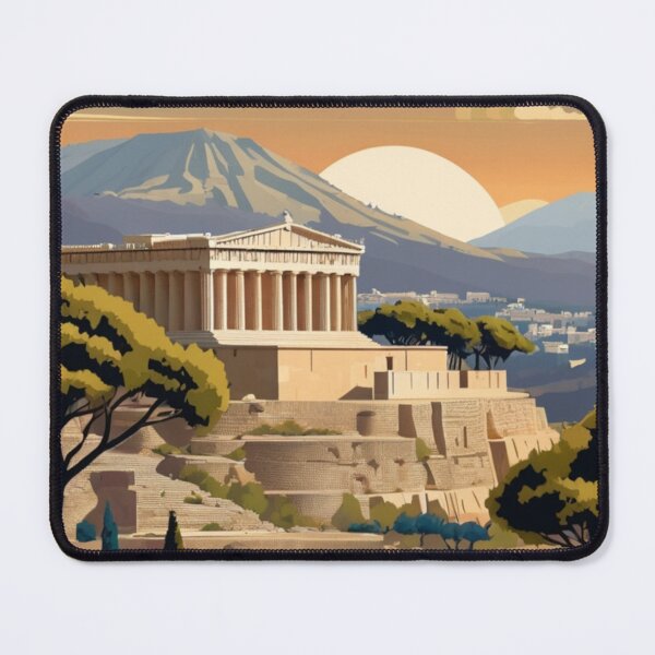 Item preview, 148 Acropolis of Athens Poster Design designed and sold by Alexis Art Collection.