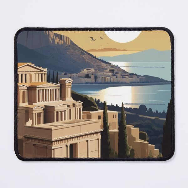 Item preview, 149 Acropolis of Athens Poster Design designed and sold by Alexis Art Collection.