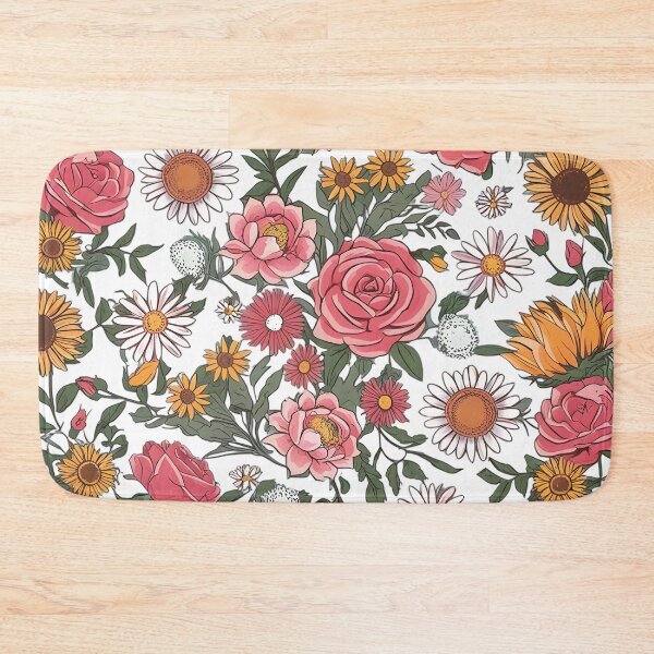 Item preview, Colorful Multiple Flowers - Beautiful Flowers  designed and sold by Ammar Studio.
