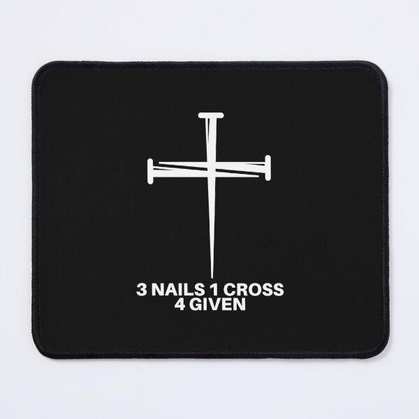 Item preview, 1 Cross Plus 3 Nails Equals Forgiven Christian Faith designed and sold by Lillyamstronger.