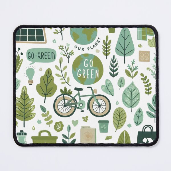 Item preview, "Sustainable Earth Designs with Nature-Inspired Eco Symbols" designed and sold by ayushsri.