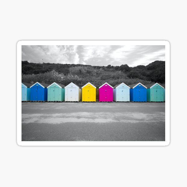 Item preview, Bournemouth Beach Hut Vibes  designed and sold by Alisonchambers2.