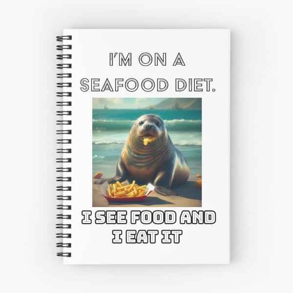 Item preview, Seal’s Seafood Diet: See Food, Eat It! designed and sold by hikMaan.