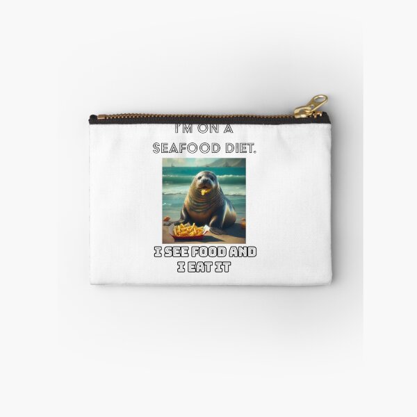 Item preview, Seal’s Seafood Diet: See Food, Eat It! designed and sold by hikMaan.