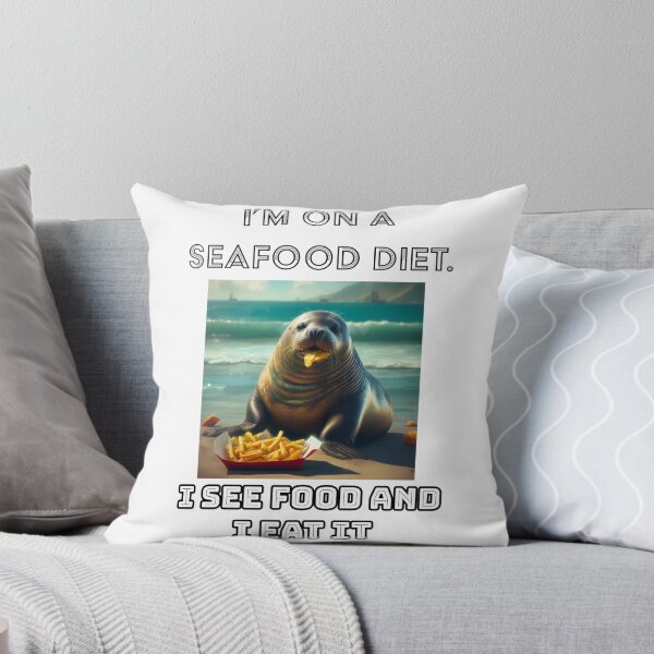 Item preview, Seal’s Seafood Diet: See Food, Eat It! designed and sold by hikMaan.