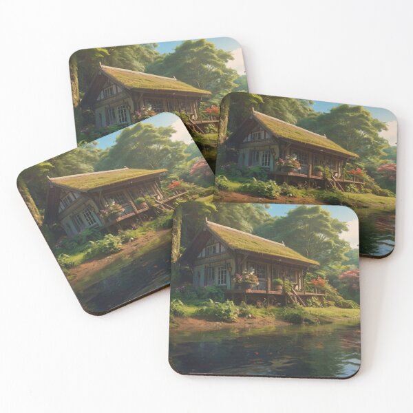 Item preview, Nature’s Riverfront Cottage designed and sold by BlareBlare.
