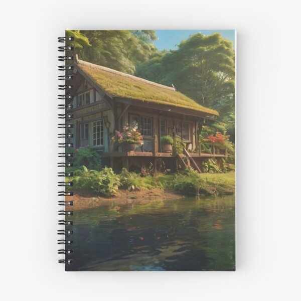 Item preview, Nature’s Riverfront Cottage designed and sold by BlareBlare.