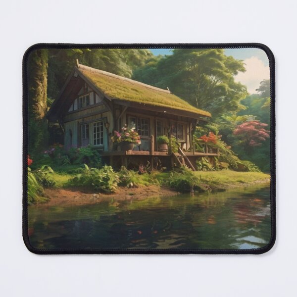 Item preview, Nature’s Riverfront Cottage designed and sold by BlareBlare.