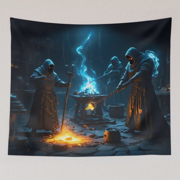Item preview, The Orc Blacksmiths designed and sold by PictureNZ.