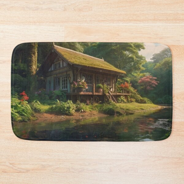 Item preview, Nature’s Riverfront Cottage designed and sold by BlareBlare.