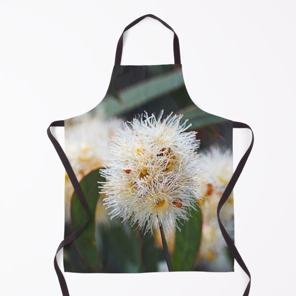 Item preview, White Cluster Of Eucalyptus Flowers designed and sold by Joy Watson - Natural Light Photography .