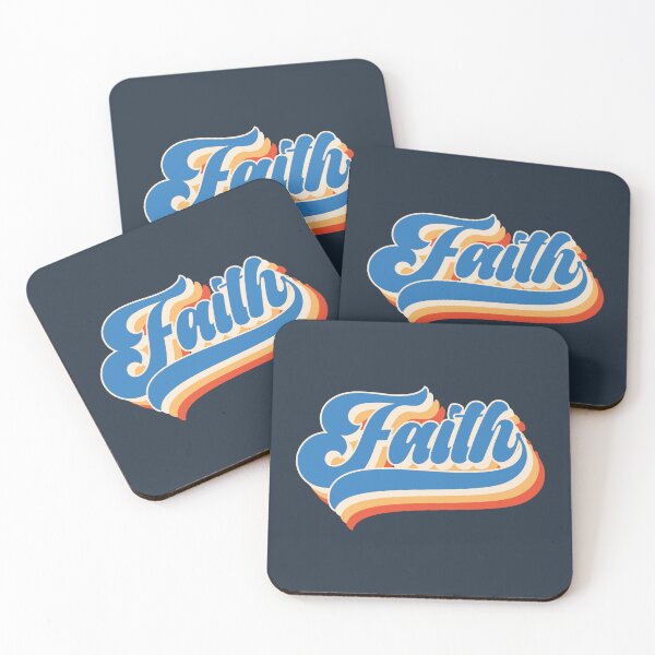 Item preview, Faith Retro Groovy Spiritual Inspiration designed and sold by Lillyamstronger.