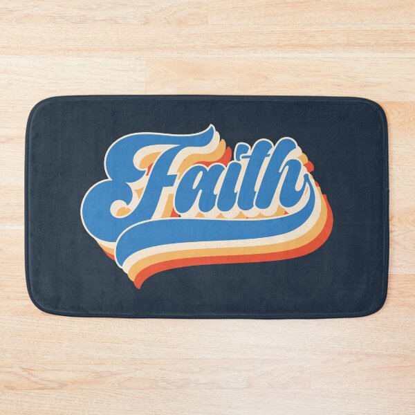 Item preview, Faith Retro Groovy Spiritual Inspiration designed and sold by Lillyamstronger.