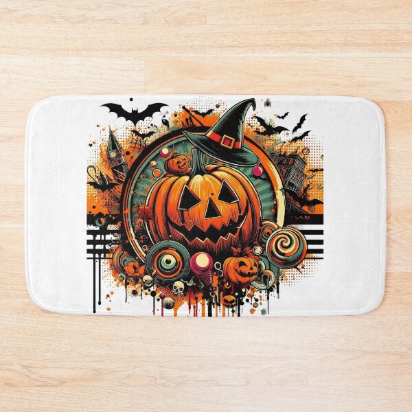 Item preview, Halloween Retro Style designed and sold by SabyDigitalArt.