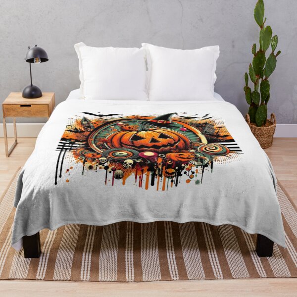 Item preview, Halloween Retro Style designed and sold by SabyDigitalArt.