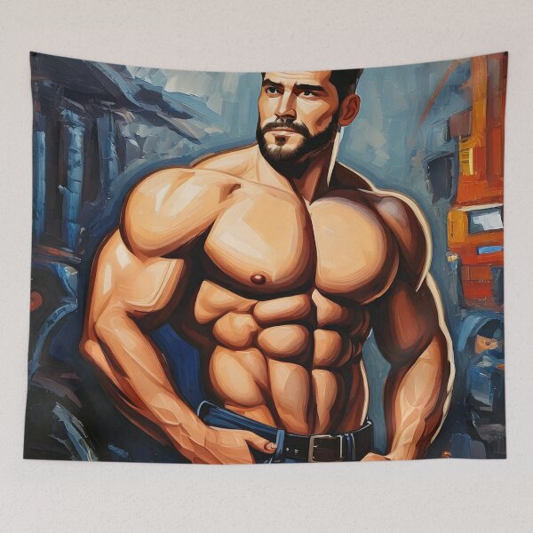 Item preview, Masculine Man designed and sold by ArtFactoryAI.