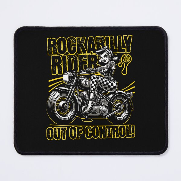 Item preview, Rockabilly Rider Out of Control designed and sold by Belarte.shop.