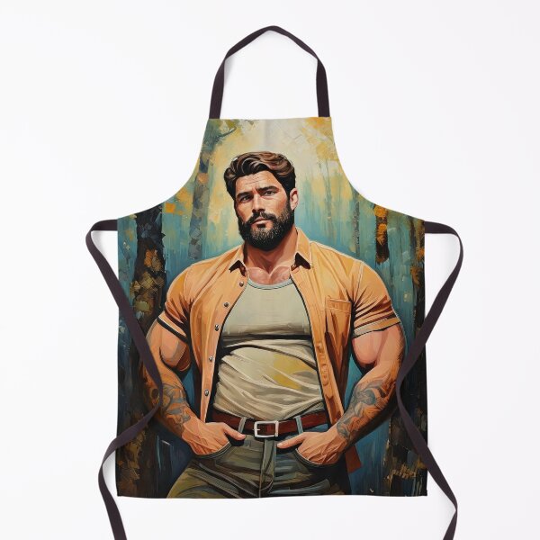 Item preview, Masculine Mountain Man designed and sold by ArtFactoryAI.